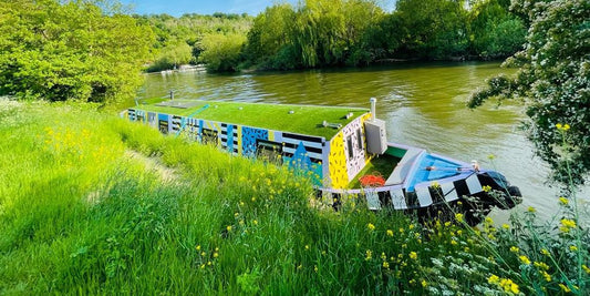 River Thames Boat Mooring in Nature